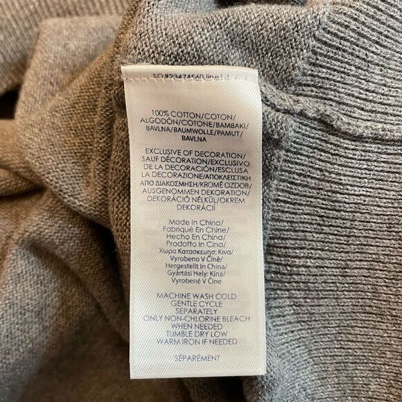 Chaps Gray Vest size Large - Picture 4 of 4